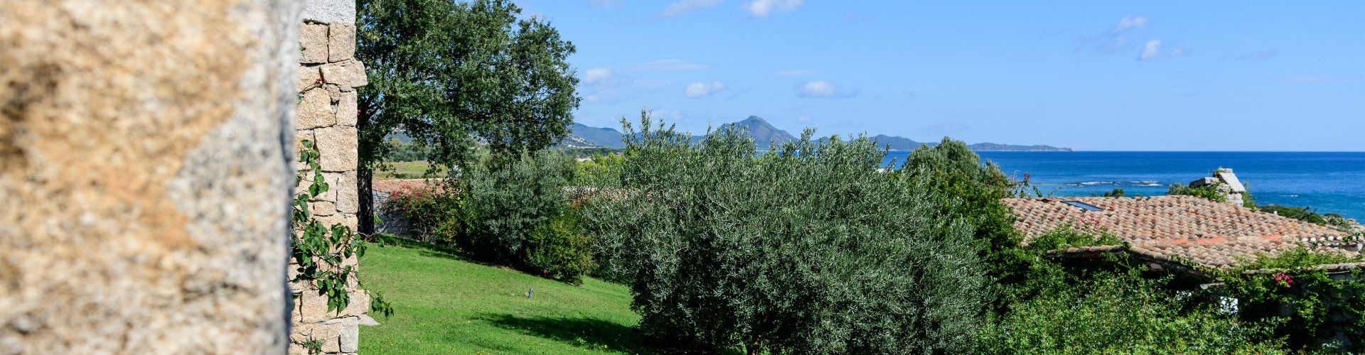 Casa 15 | Giardino con vista mare Giardino con vista mare