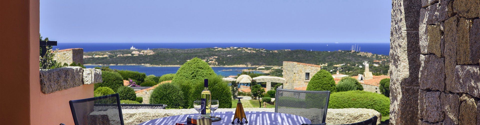 Villa Domus 17 | Vista dalla terrazza Sardegna