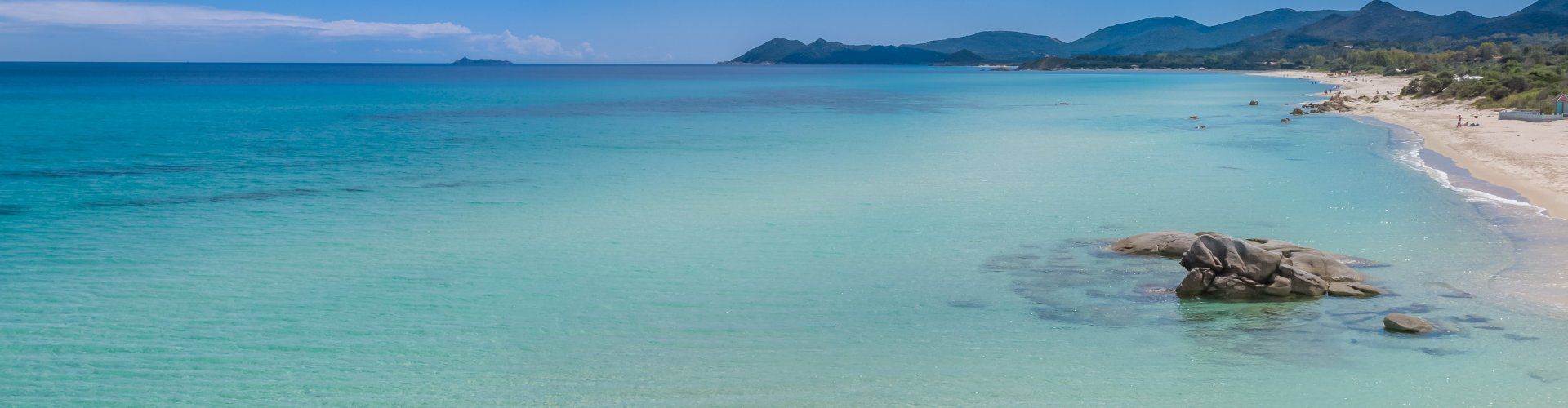 Spiaggia di sabbia a Costa Rei