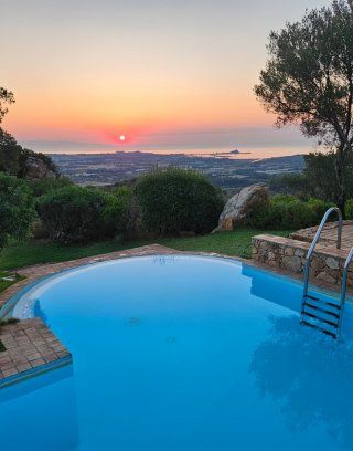 Tramonto a Villa Su Tauloni