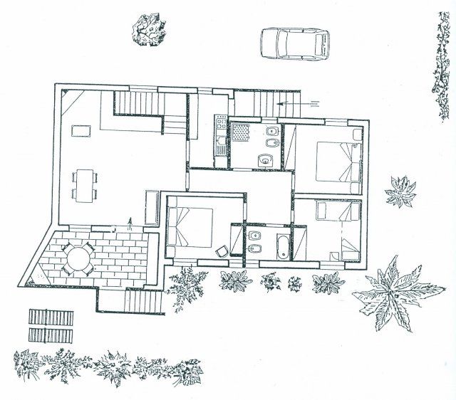 Villa ToreMari | Planimetria Planimetria