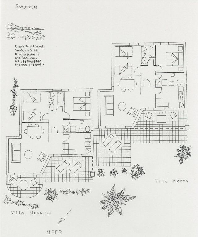 Villa Marco | Pianta Pianta