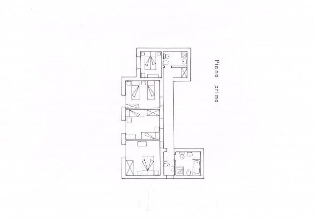 Villa Pola | Pianta primo piano Pianta primo piano