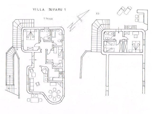 Villa Su Faru 1 | Piantina Piantina