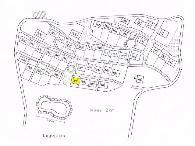 Li Conchi 39 | Posizione della casa nel villaggio Li Conchi Piantina Villaggio