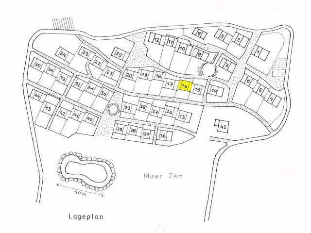 Li Conchi 16 | Posizione della casa nel villaggio Mappa villaggio