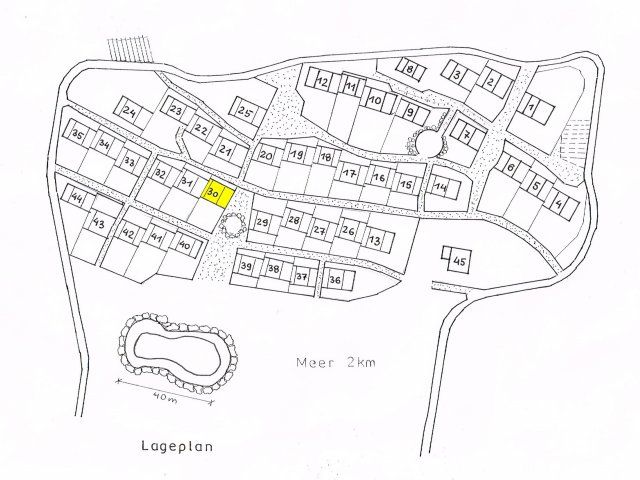 Li Conchi 30 | Pianta Villaggio Li Conchi con i numeri delle case Pianta Villaggio Li Conchi con i numeri delle case