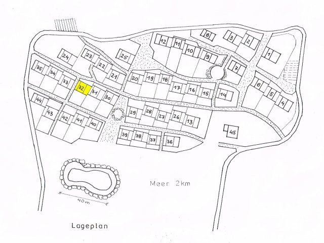 Li Conchi 32 | Posizione della casa nel villaggio Li Conchi Mappa del Villaggio