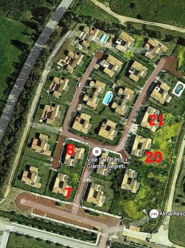 Villa Campidano 8 | Posizione della casa Posizione della casa