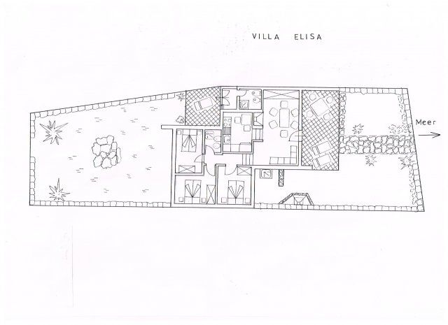 Villa Elisa | Pianta Villa Elisa Pianta Villa Elisa
