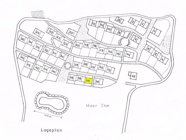 Li Conchi 37 | Posizione della casa nel villaggio Li Conchi Li Conchi 37 piantina