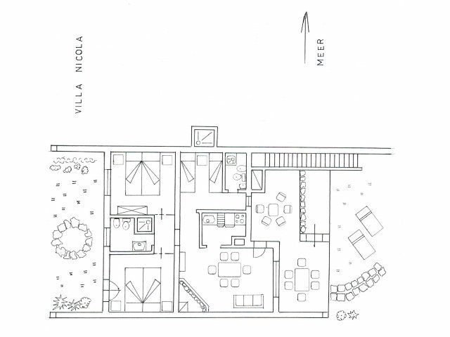 Villa Nicola | Pianta Pianta