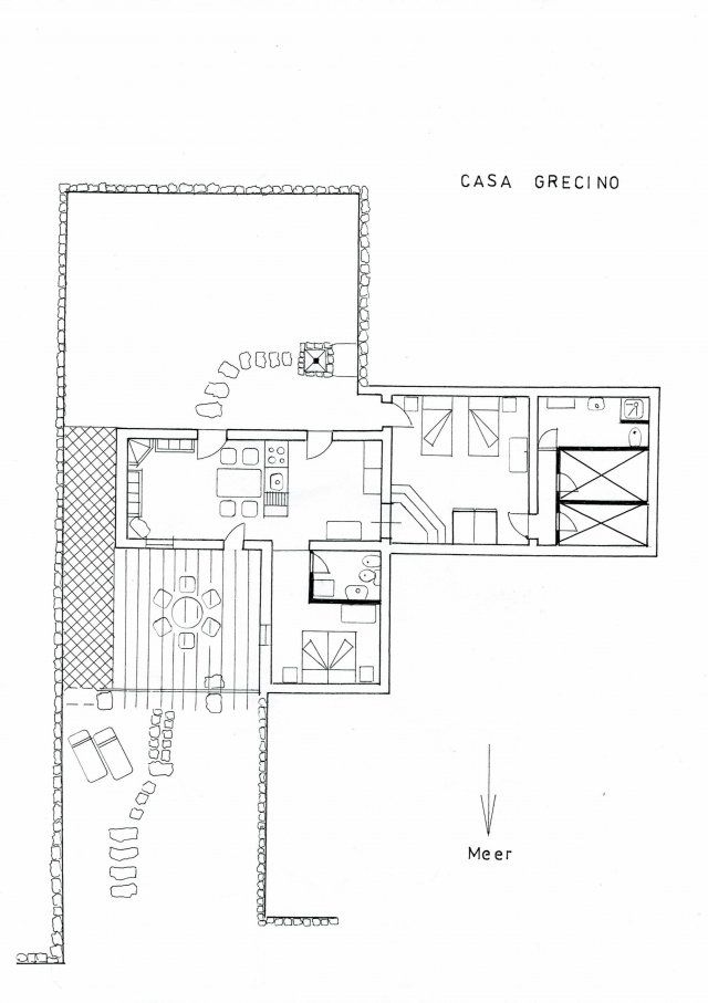 Casa Grecino | Piantina# Piantina Casa Grecino