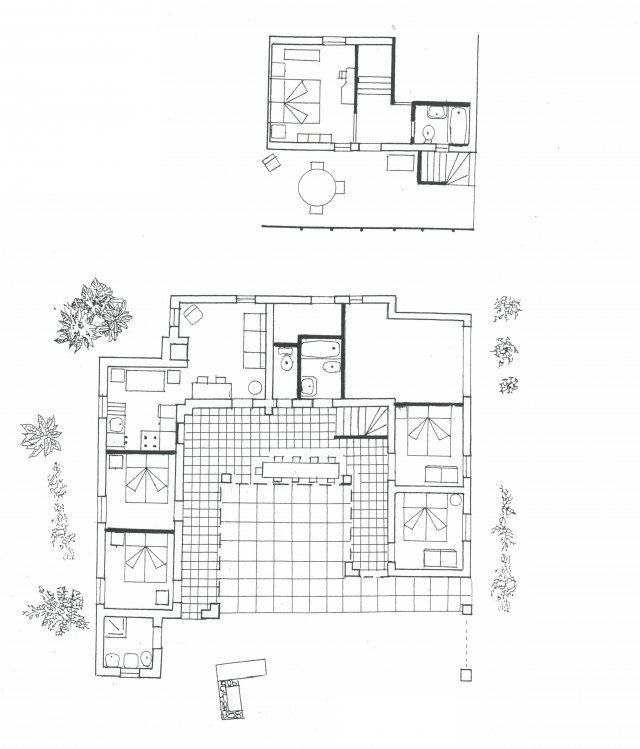 Villa Beatrice | Planimetria Planimetria