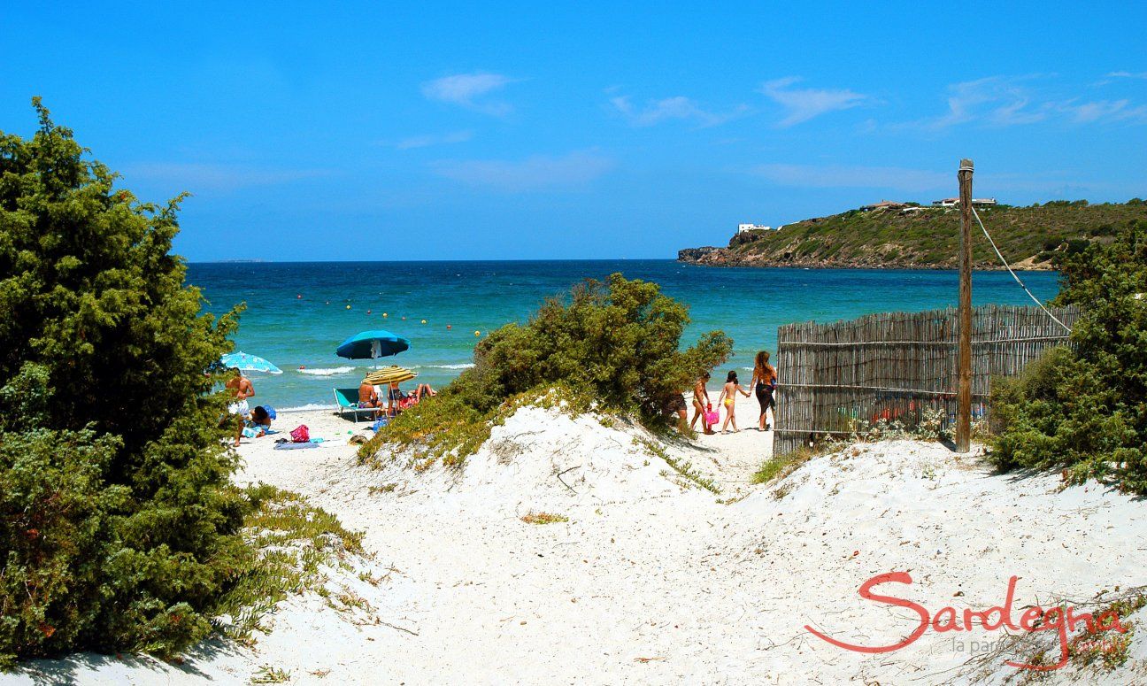 Spiaggia Le Saline a Calasetta