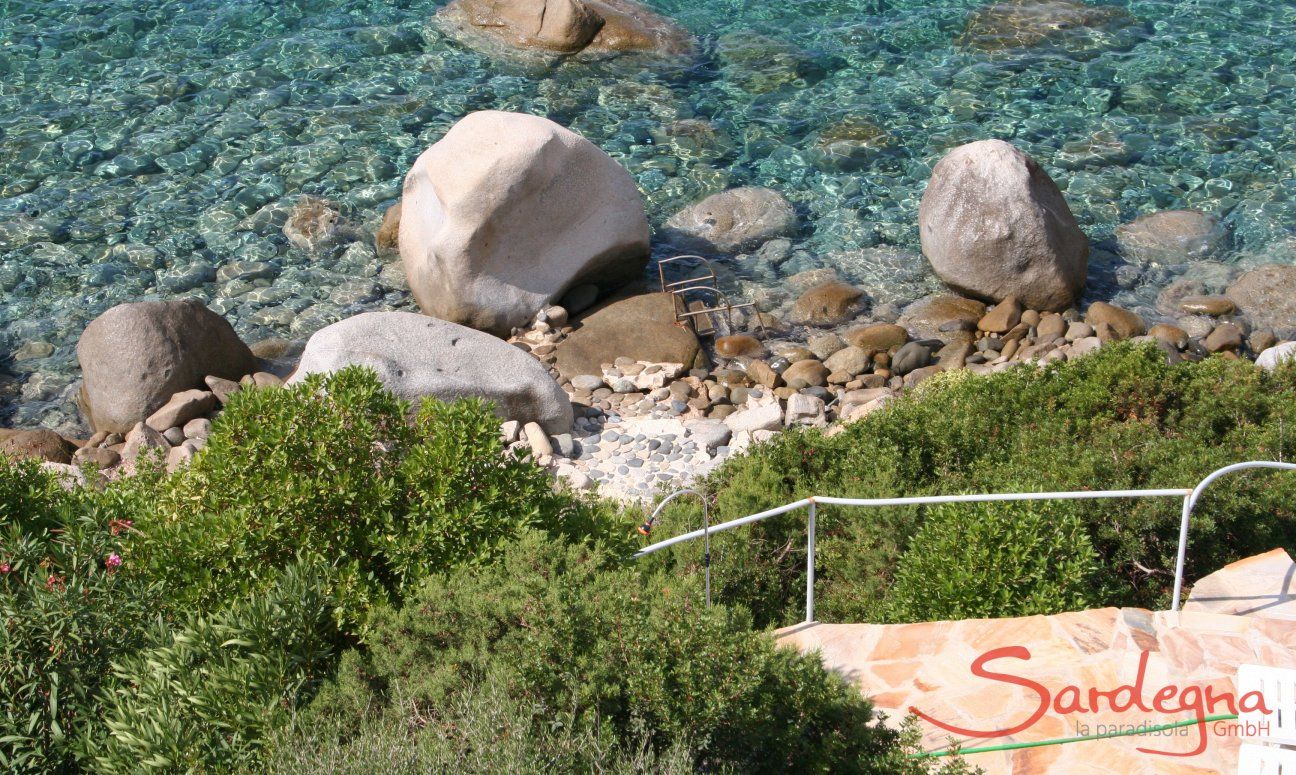 Apartment Azzurra | Scale per scendere al mare Cammino per arrivare al mare