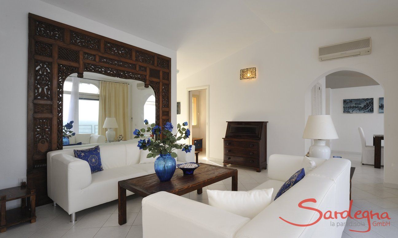 Apartment Azzurra | Salotto con angolo divano Salotto