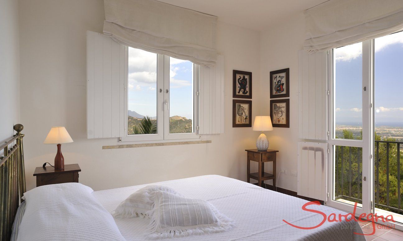 Villa Aquila Alta | Camera da letto principale Sardegna