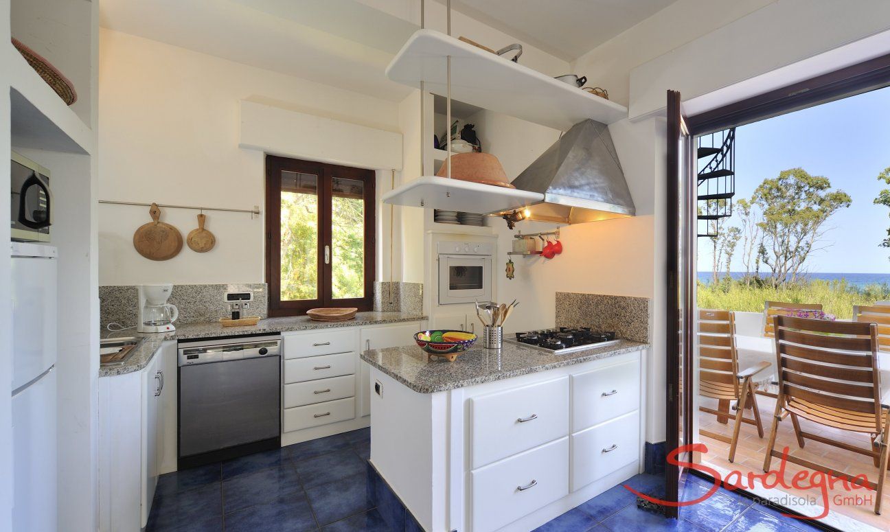 Apartment Orri 3 | Cucina open space con porta sulla veranda Cucina