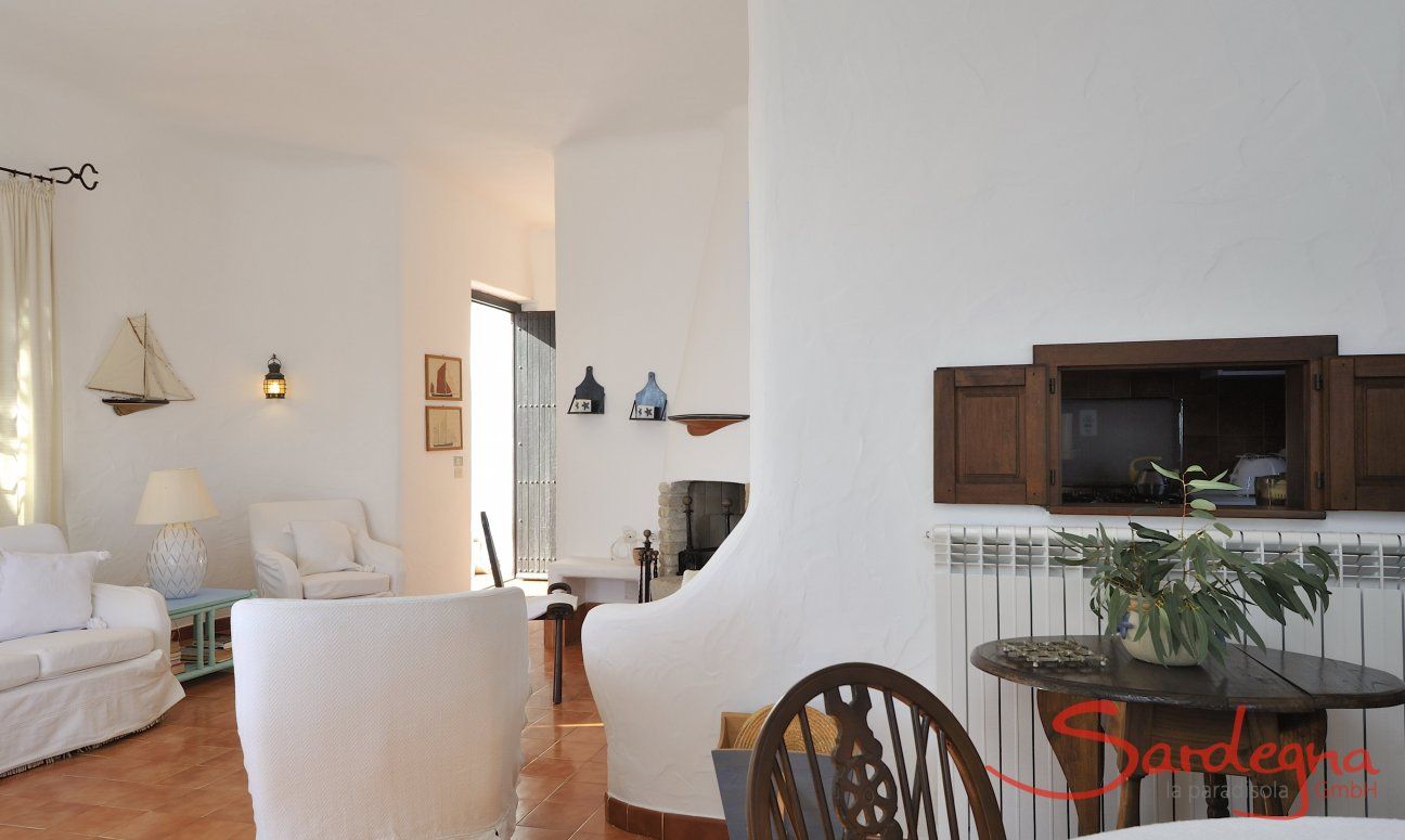 Villa Su Faru 1 | Salotto primo piano Salotto primo piano