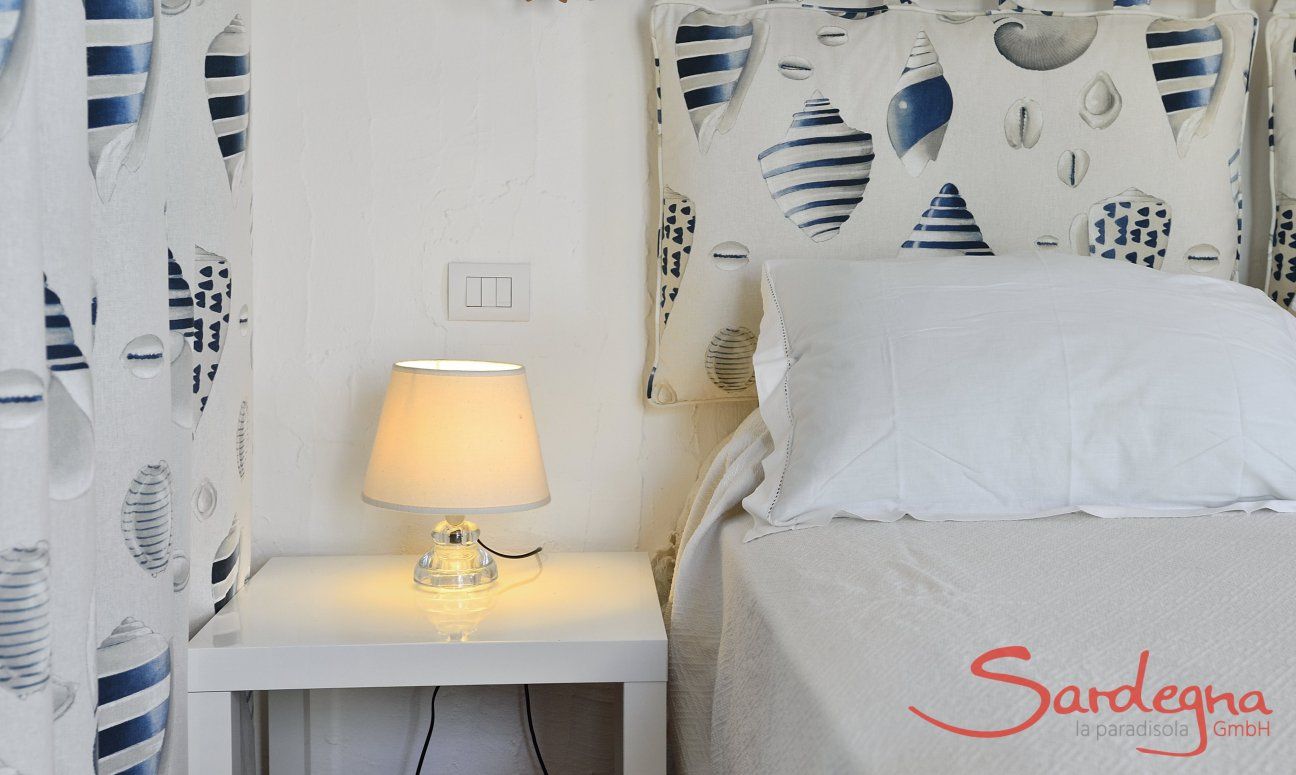 Camera da letto con deco stile mare  Casa 20, Sant Elmo