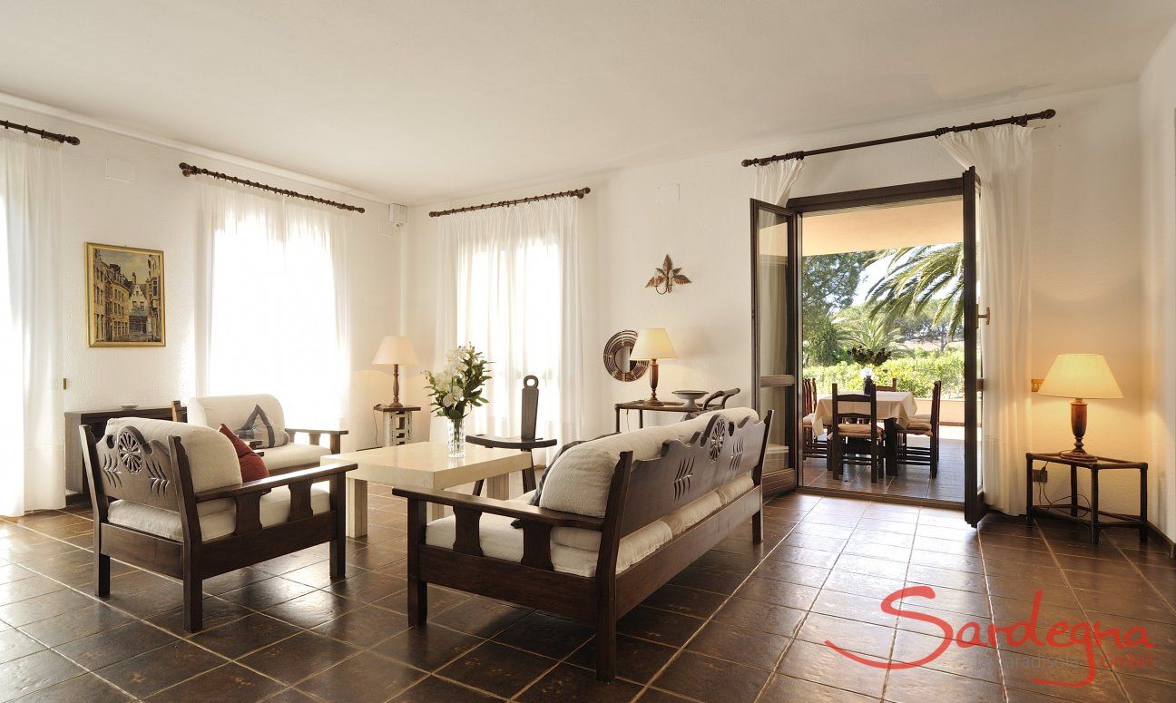 Villa Nautilus | Ampio salotto Sardegna