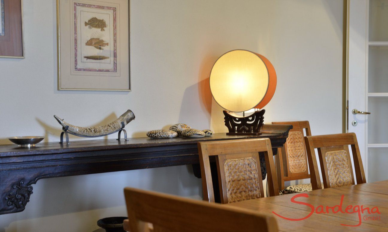 Villa Ulivi 12 | Deco etnico nella sala da pranzo Sala da pranzo