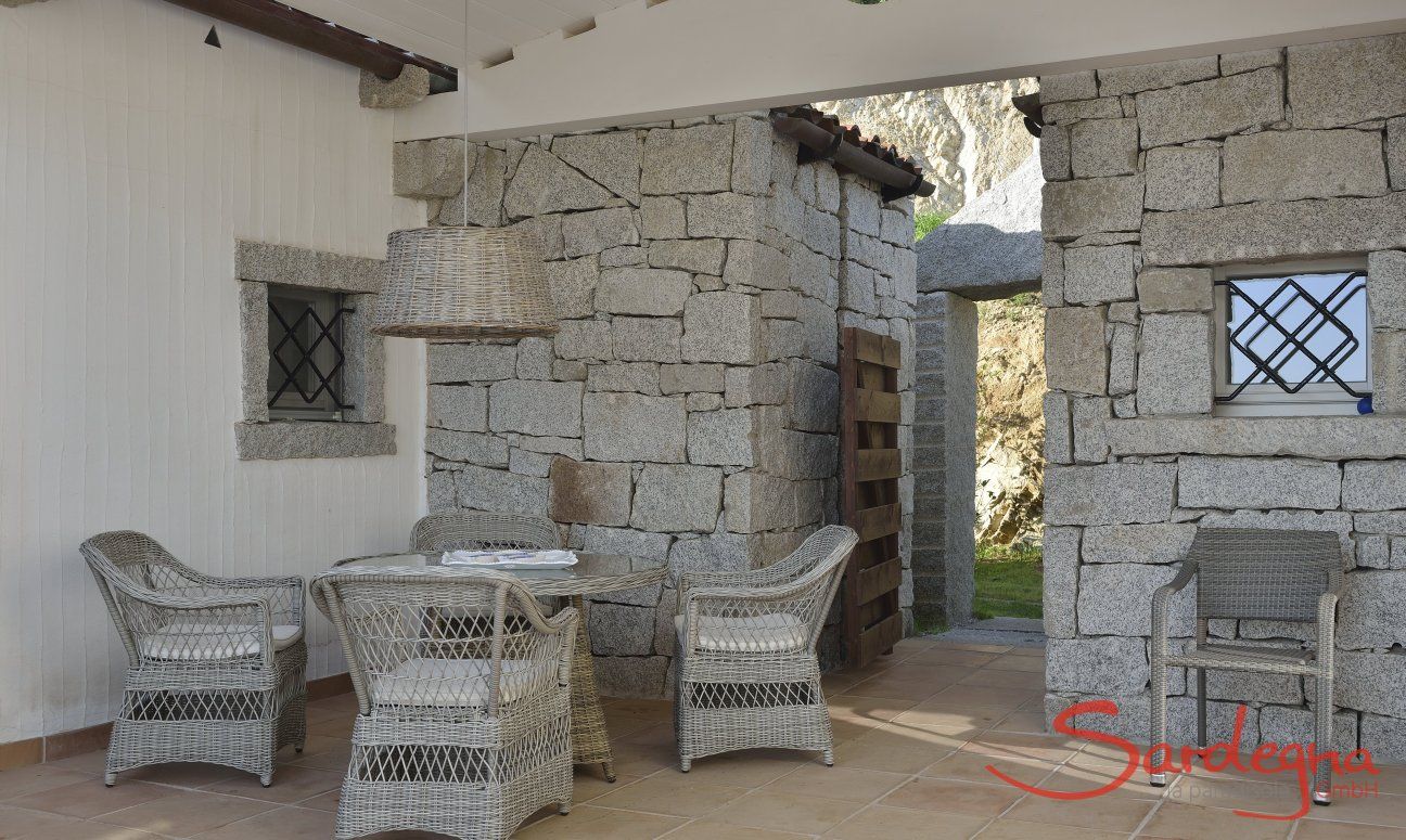 Li Conchi 11 | Patio con tavolo per mangiare ll'aria aperta Sardegna
