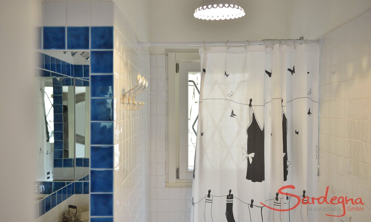 Li Conchi 11 | Bagno con doccia nel semi interrato Bagno semi interrato