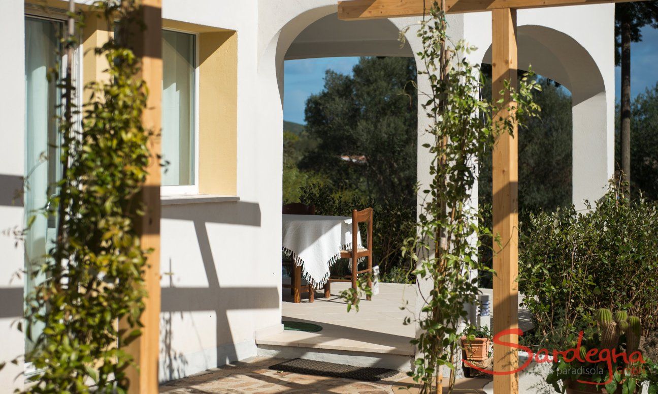 Villa Caterina | Pergola e terrazza Pergola vista terrazza