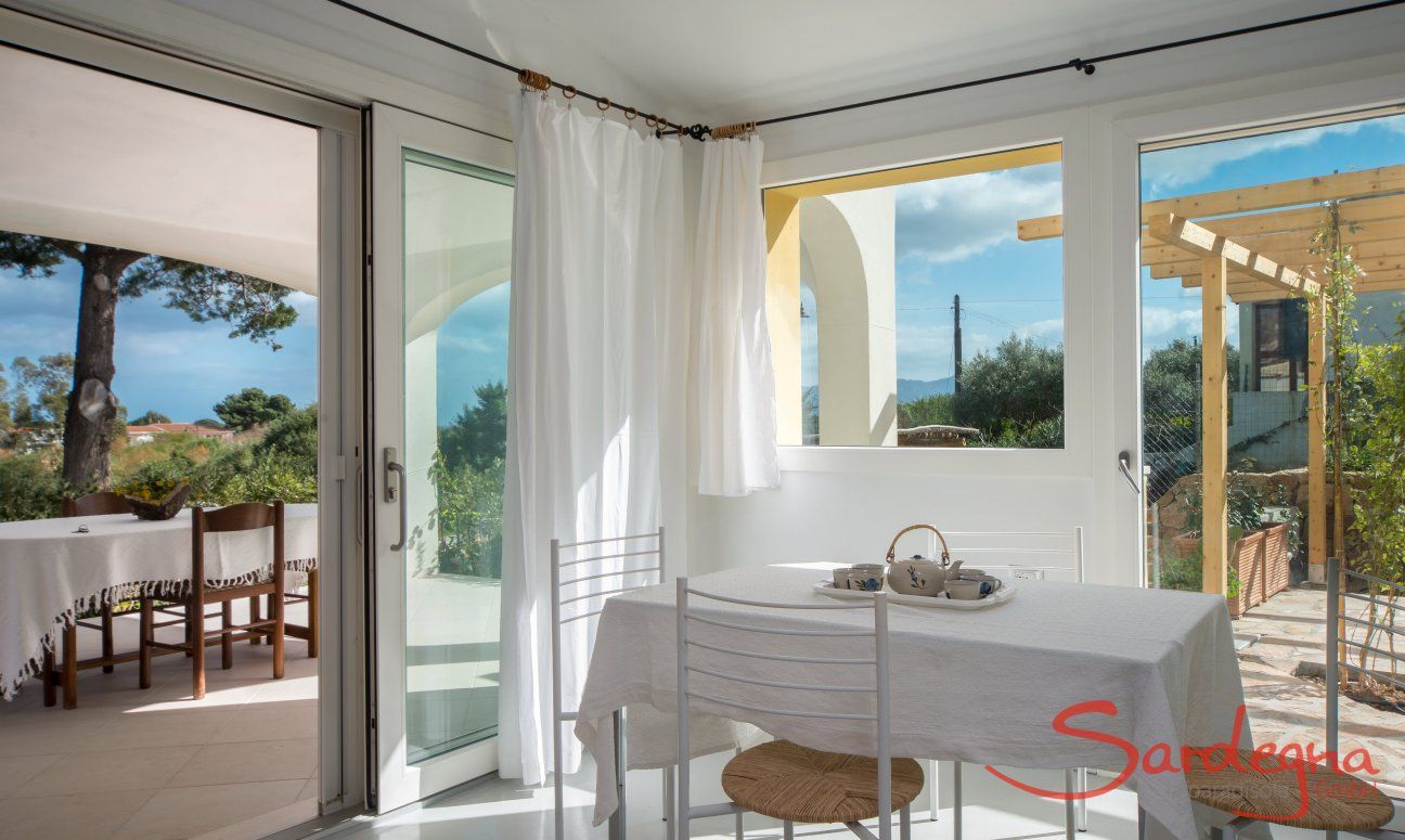 Villa Caterina | Sala da pranzo con finestre panoramiche Sala da pranzo