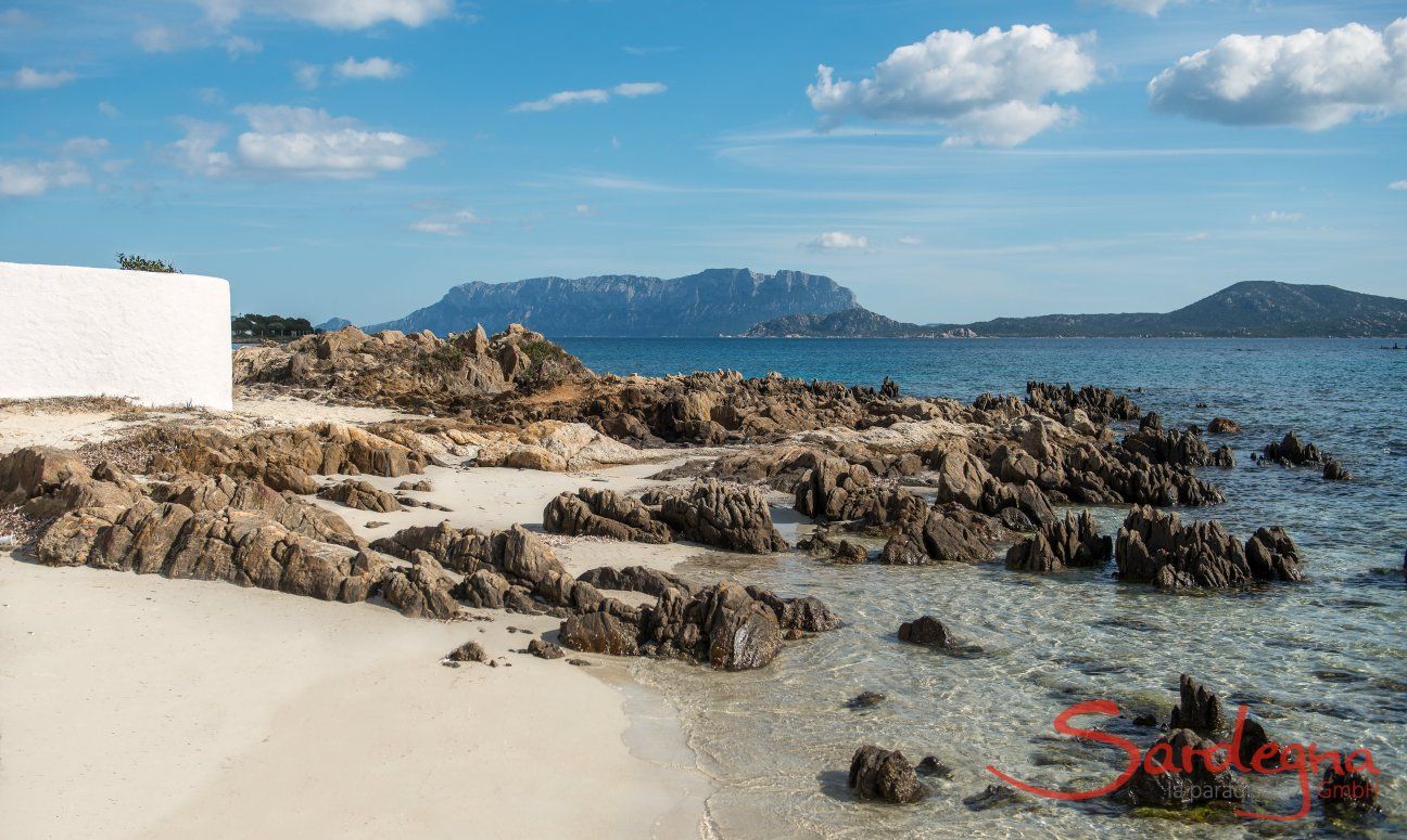 Spiaggia Pellicano davanti alla casa