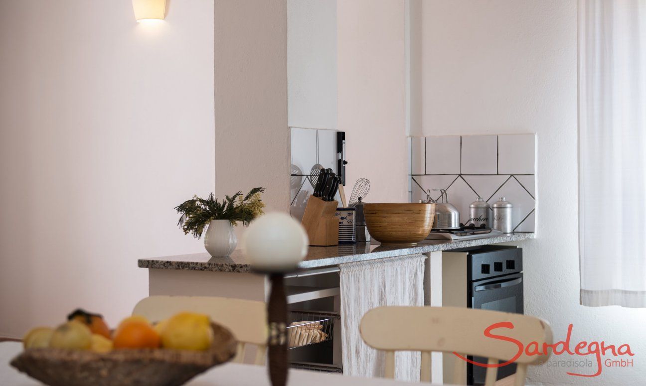 Apartment Orri 2 | Cucina aperta con fornelli a gas e forno elettrico Cucina