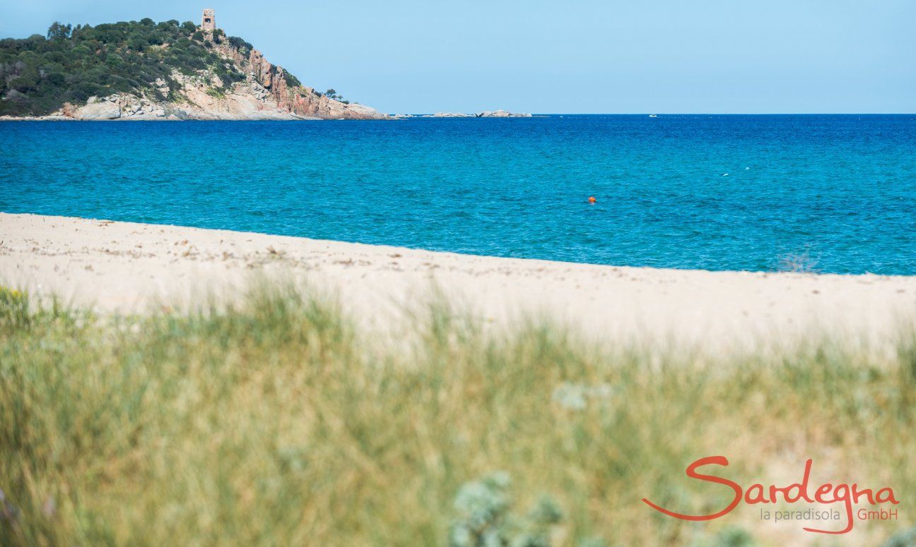 Spiaggia davanti alla Casa