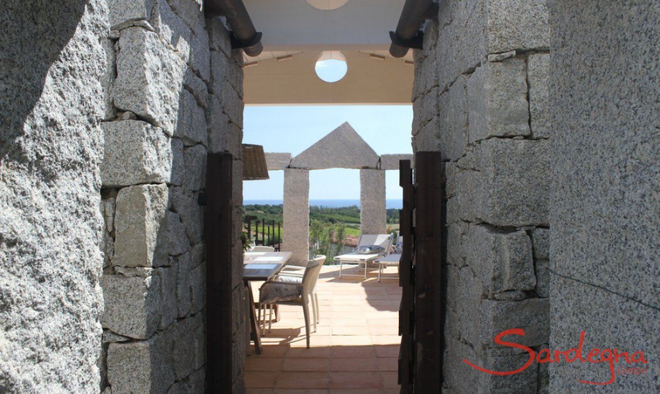 Li Conchi 18 | Vista sulla patio Vista sulla patio