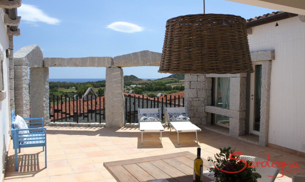 Li Conchi 21 | Patio con vista mare Patio con vista mare