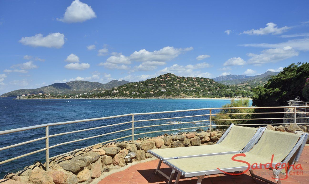 Villa Bella | Solarium con lettini da sole Terrazza prendisole