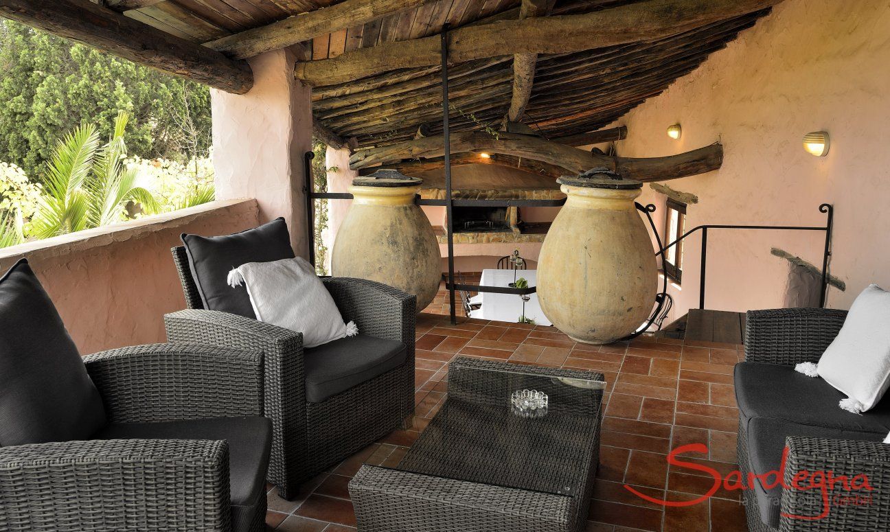 Villa Fiori 1 | Zona relax esterno sopra Zona relax esterno sopra
