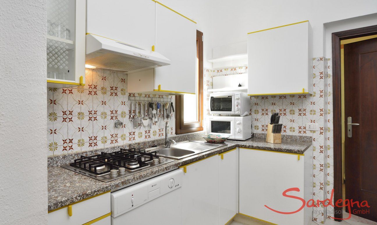Villa Rosamar | Cucina con fornelli a gasa e lavastoviglie Cucina