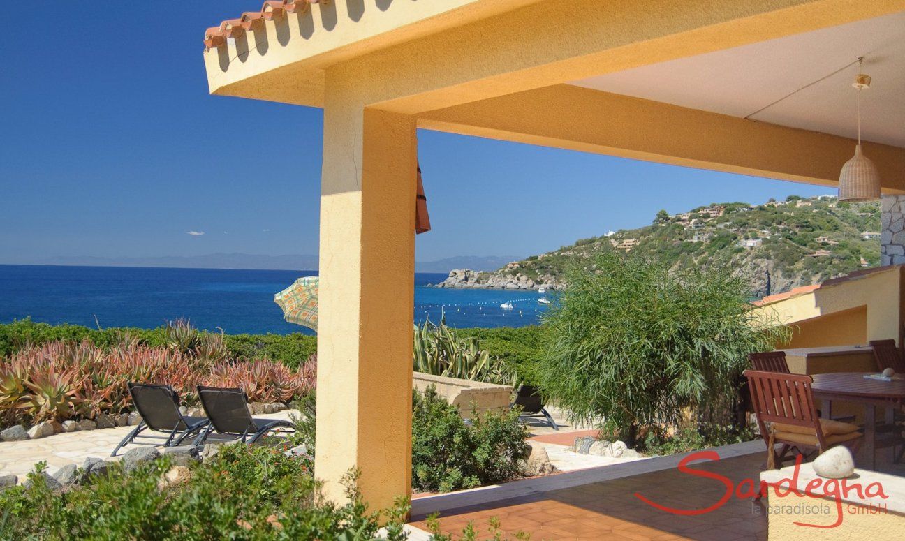 Villa delle Stelle | Terrazza con vista mare Terrazza con vista