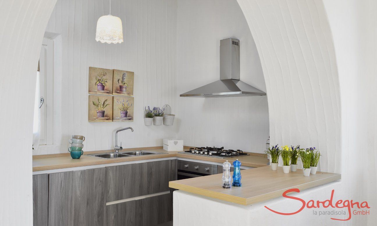 Li Conchi 6 | Cucina aperta con elettrodomestici Cucina