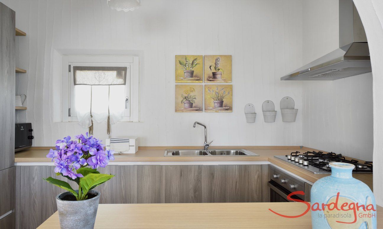 Li Conchi 14 | Cucina luminosa e completamente attrezzata Cucina