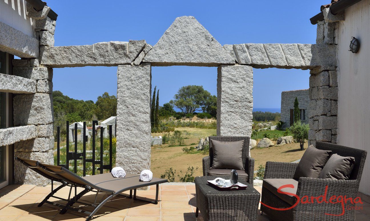 Li Conchi 14 | Patio arredato con vista mare Patio