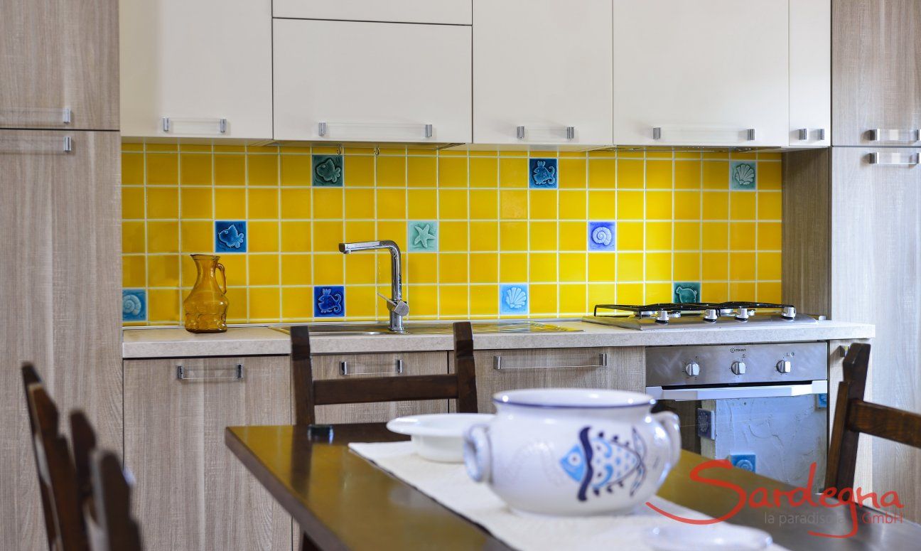Villa Gaia | Cucina con forno elettrico, fornelli a gas, lavastoviglie e frigo / freezer cucina