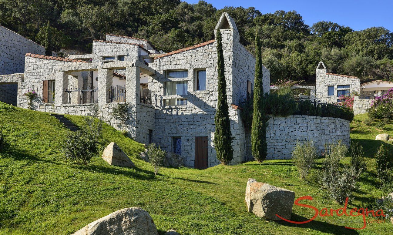 Li Conchi 9 | Vista sulla casa Vista sulla casa vacanza Li Conchi 9, Cala Sinzias