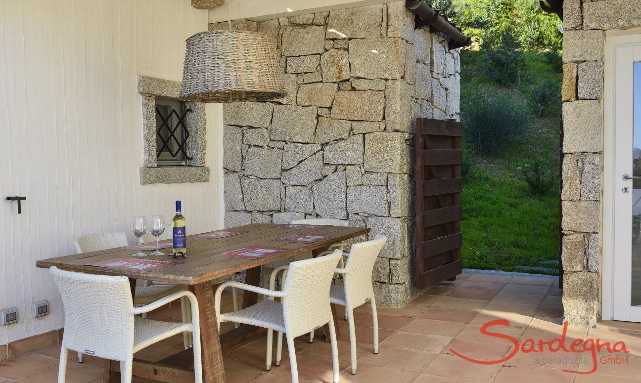 Li Conchi 10 | Mangiare all'aperto Tavolo per mangiare all'aperto Li Conchi 10, Cala Sinzias
