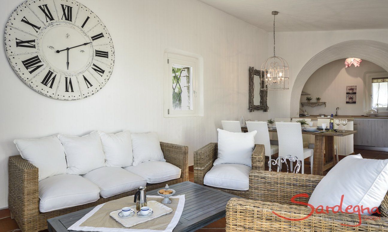 Li Conchi 28 | Zona relax nel soggiorno Relax