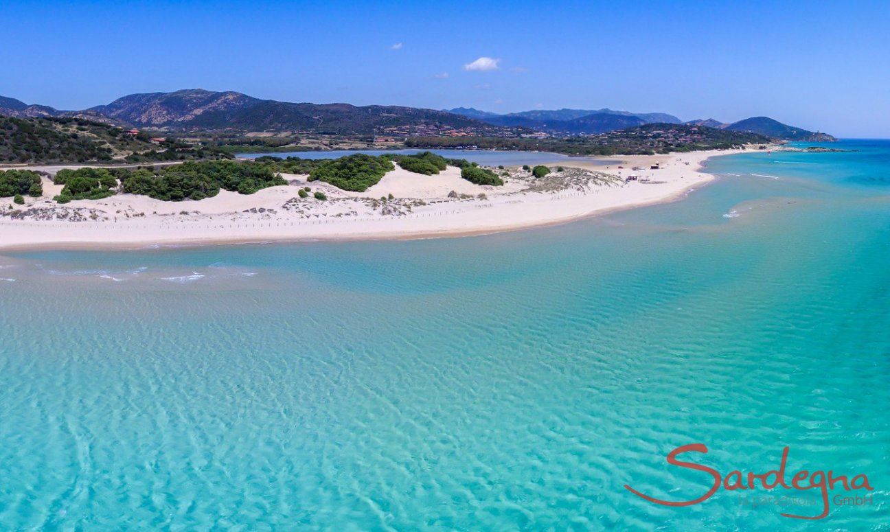 Panorama, Strand von Chia