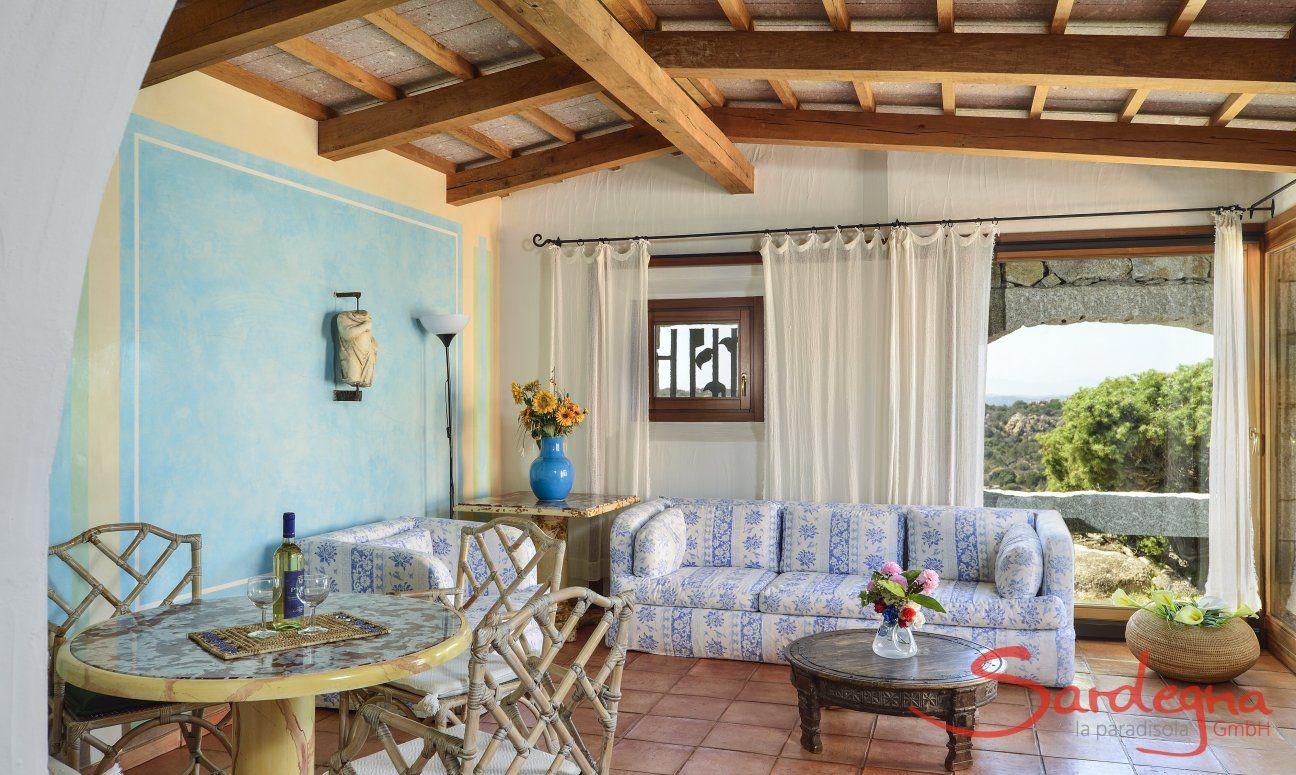 Villa Domus 9d | Soggiorno con finestra panoramica Soggiorno