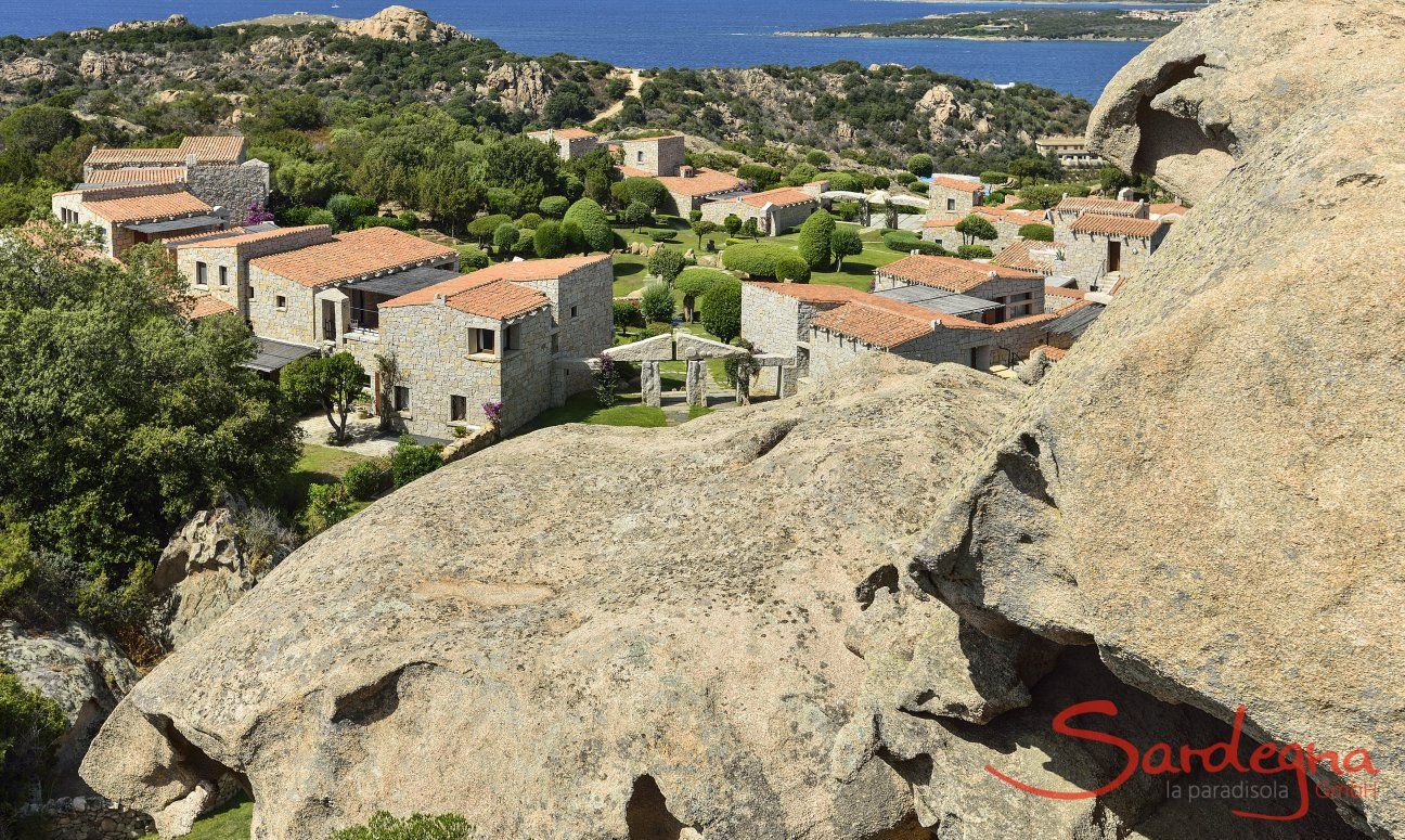 Penthouse Domus 16 | Vista sul villaggio e sul mare Domus di Pitrizza